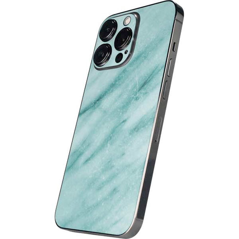 Turquoise Marble iPhone 13 Pro Max Skin