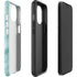 Turquoise Marble iPhone 15 Plus Impact Case