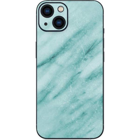 Turquoise Marble iPhone 15 Plus Skin