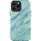 Turquoise Marble iPhone 14 Pro Max Impact Case