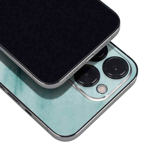Turquoise Marble iPhone 14 Pro Skin