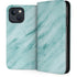 Turquoise Marble iPhone 15 Plus Folio Case