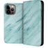 Turquoise Marble iPhone 15 Pro Max Folio Case