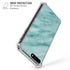 Turquoise Marble iPhone 7/8 Plus Clear Case