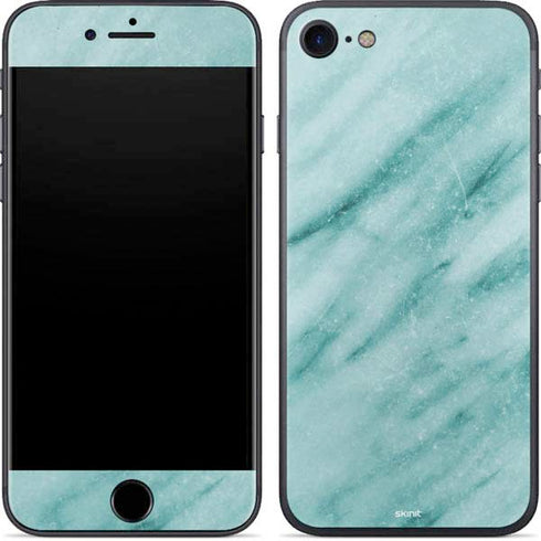 Turquoise Marble iPhone 7 Skin