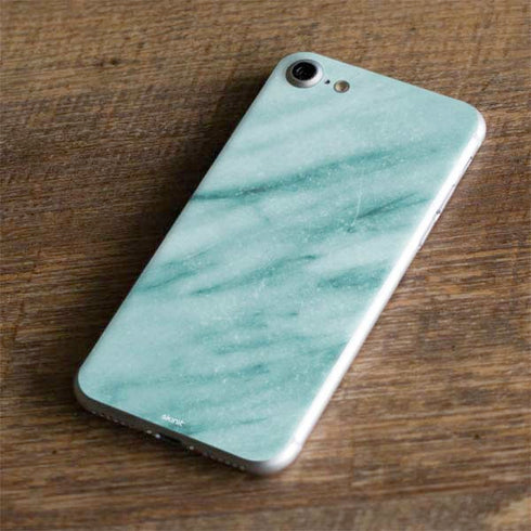 Turquoise Marble iPhone 8 Skin