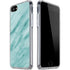 Turquoise Marble iPhone SE (2nd & 3rd Gen) Clear Case