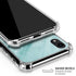 Turquoise Marble iPhone XR Clear Case