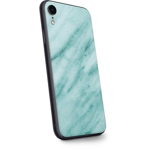 Turquoise Marble iPhone XR Skin