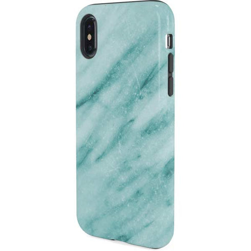 Turquoise Marble iPhone XS Pro Case