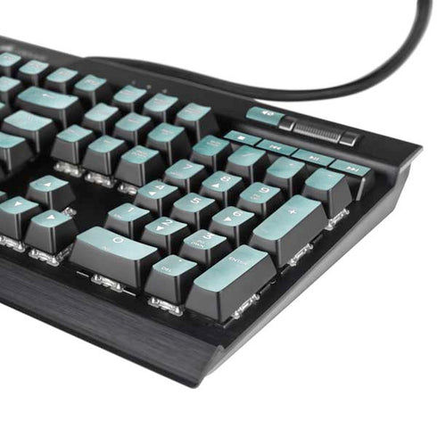 Turquoise Marble K95 RGB PLATINUM Mechanical Gaming Keyboard Skin