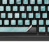 Turquoise Marble K95 RGB PLATINUM Mechanical Gaming Keyboard Skin