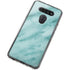 Turquoise Marble LG K51/Q51 Clear Case