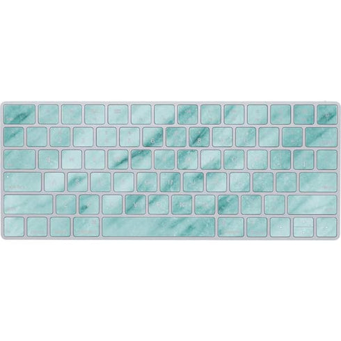 Turquoise Marble Magic Keyboard Skin