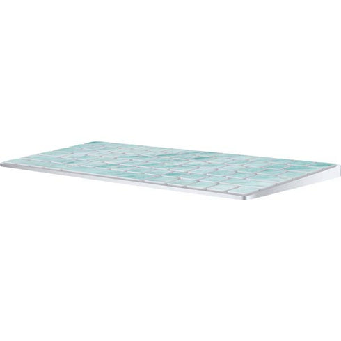 Turquoise Marble Magic Keyboard Skin