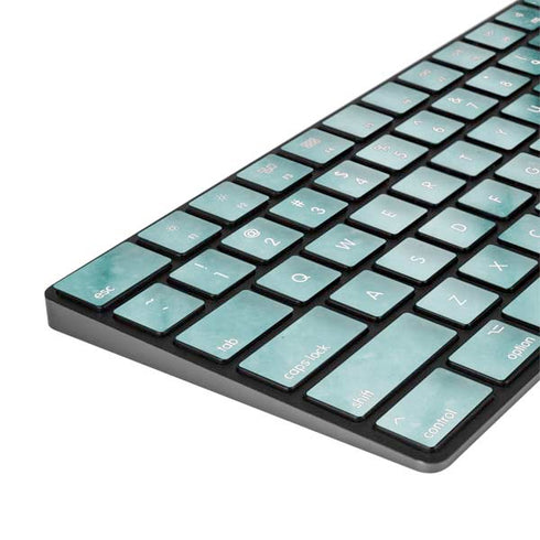 Turquoise Marble Magic Keyboard with Numeric Keypad Skin