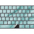 Turquoise Marble Magic Keyboard with Numeric Keypad Skin