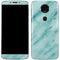 Turquoise Marble Moto E5 Plus Skin