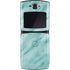 Turquoise Marble Motorola RAZR Skin