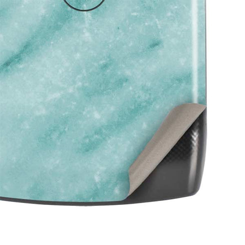 Turquoise Marble Motorola RAZR Skin