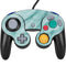 Turquoise Marble Nintendo GameCube Controller Skin