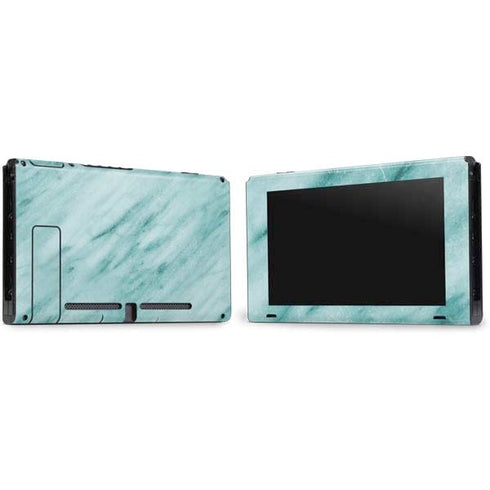 Turquoise Marble Nintendo Switch Bundle Skin