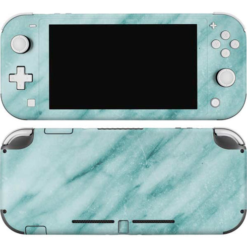 Turquoise Marble Nintendo Switch Lite Skin