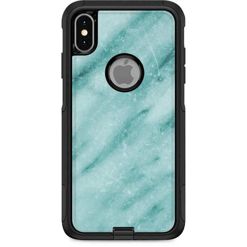 Turquoise Marble Otterbox Commuter iPhone Skin