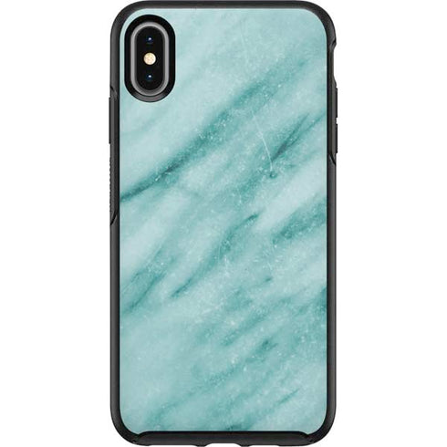 Turquoise Marble Otterbox Symmetry iPhone Skin