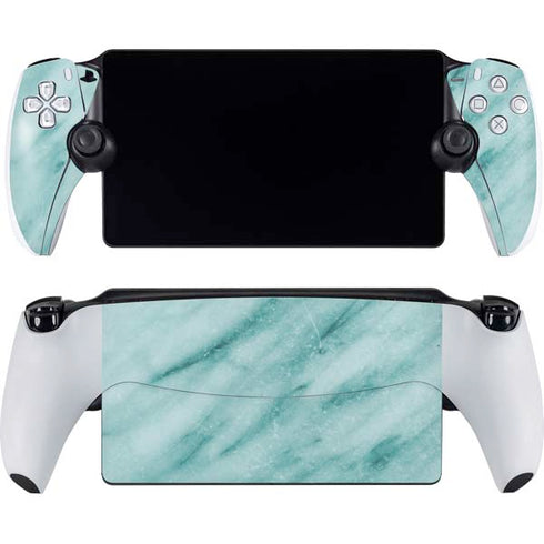 Turquoise Marble PlayStation Portal Remote Player Skin