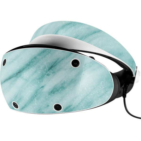 Turquoise Marble PlayStation VR2 Skin