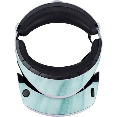 Turquoise Marble PlayStation VR2 Skin