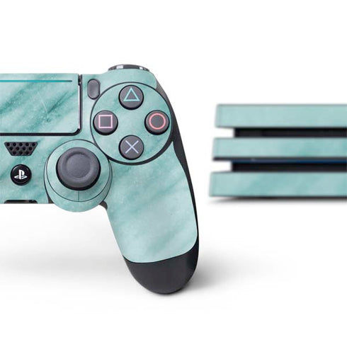 Turquoise Marble PS4 Pro Bundle Skin