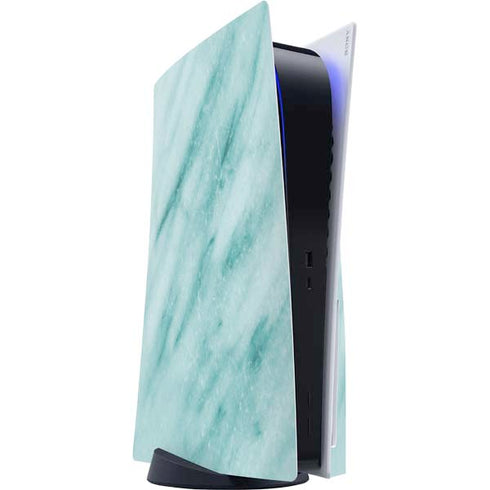 Turquoise Marble PS5 Console Skin