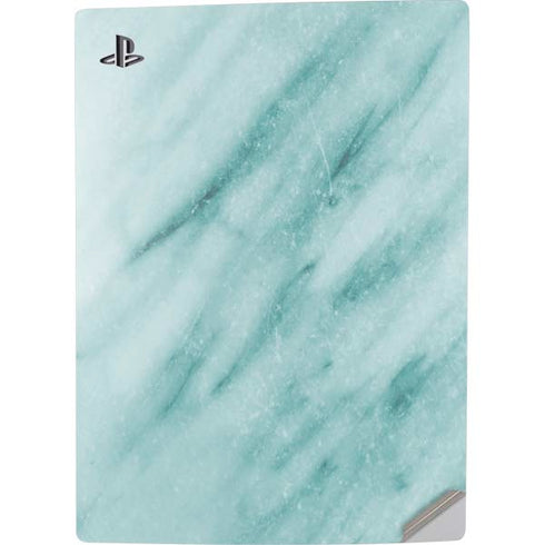 Turquoise Marble PS5 Digital Edition Console Skin