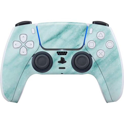 Turquoise Marble PS5 Controller Skin