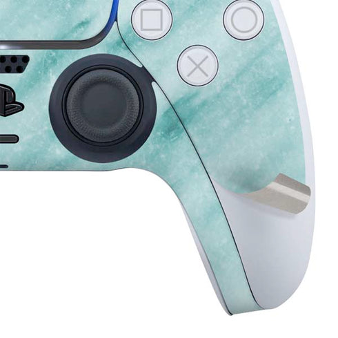 Turquoise Marble PS5 Controller Skin