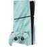 Turquoise Marble PS5 Slim Disk Bundle Skin