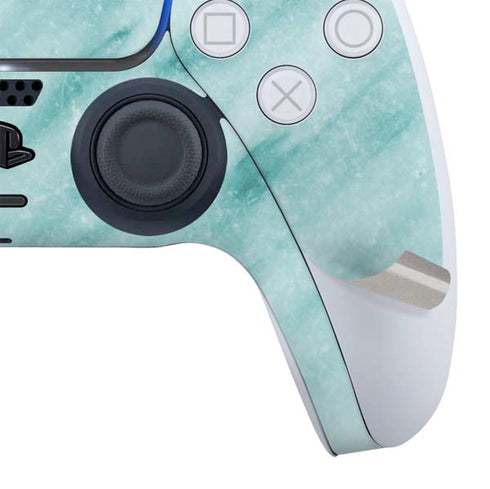 Turquoise Marble PS5 Slim Digital Edition Bundle Skin