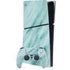 Turquoise Marble PS5 Slim Digital Edition Console Skin
