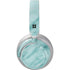 Turquoise Marble Surface Headphones Skin
