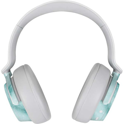 Turquoise Marble Surface Headphones Skin