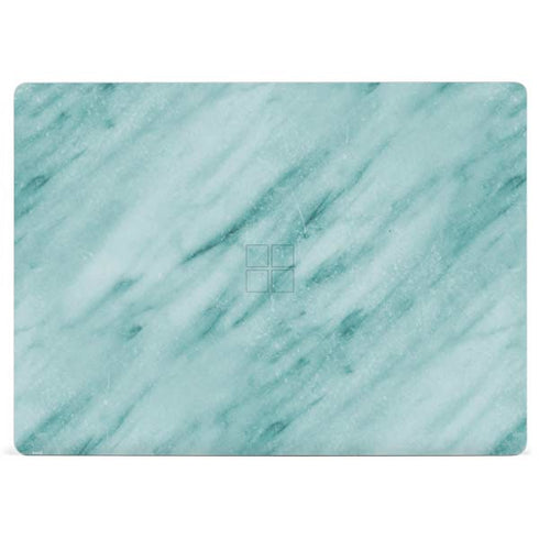 Turquoise Marble Surface Laptop 2 Skin