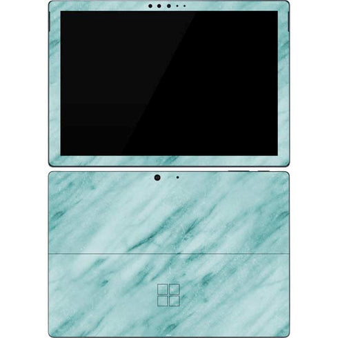 Turquoise Marble Surface Pro 7 Skin