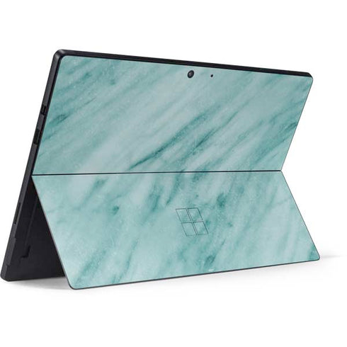 Turquoise Marble Surface Pro 7 Skin