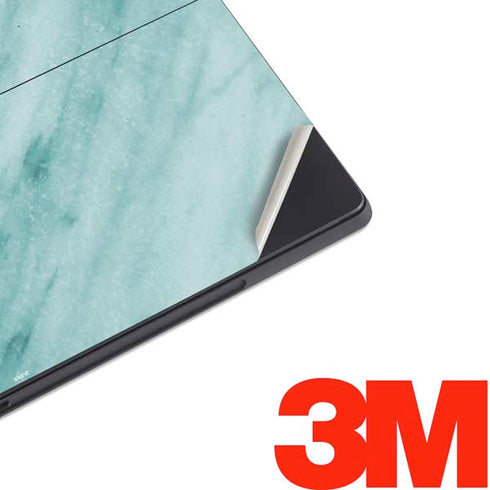 Turquoise Marble Surface Pro 7 Skin