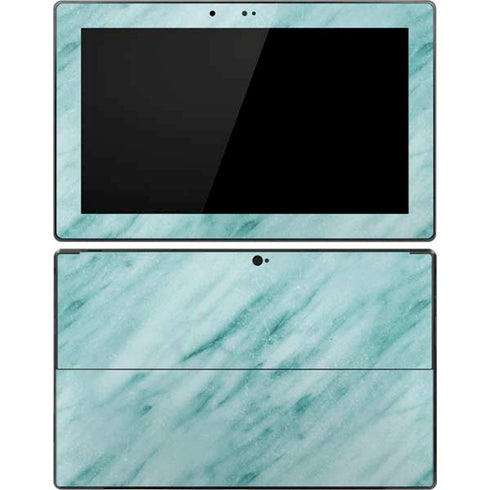 Turquoise Marble Surface Pro Tablet Skin