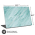 Turquoise Marble Universal Laptop 15in (12.2 x 8.8in) Skin