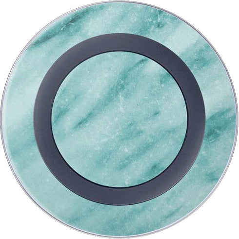 Turquoise Marble Wireless Charger Skin