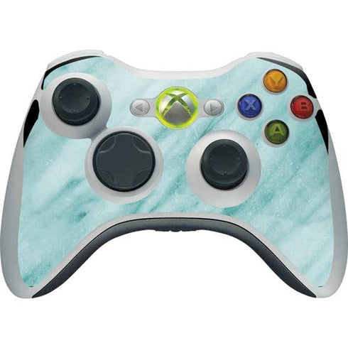 Turquoise Marble Xbox 360 Wireless Controller Skin
